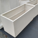 Picture of Pot Patio Trough Bianca White